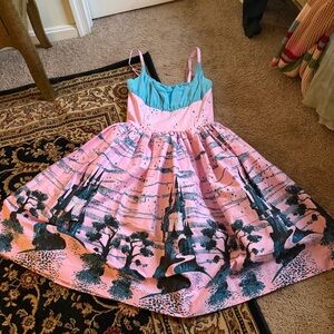 Rare sleeping beauty pin up dress